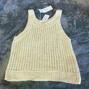 Bishop + young Veronica Sweater tank size s Nwt
